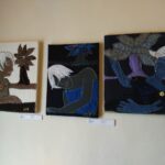 laboratorio- fiabe di stoffa- cuciarte- villa magnisi- esposizione cucidipinti