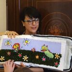 laboratorio- fiabe di stoffa- cuciarte- villa magnisi- esposizione cucidipinti