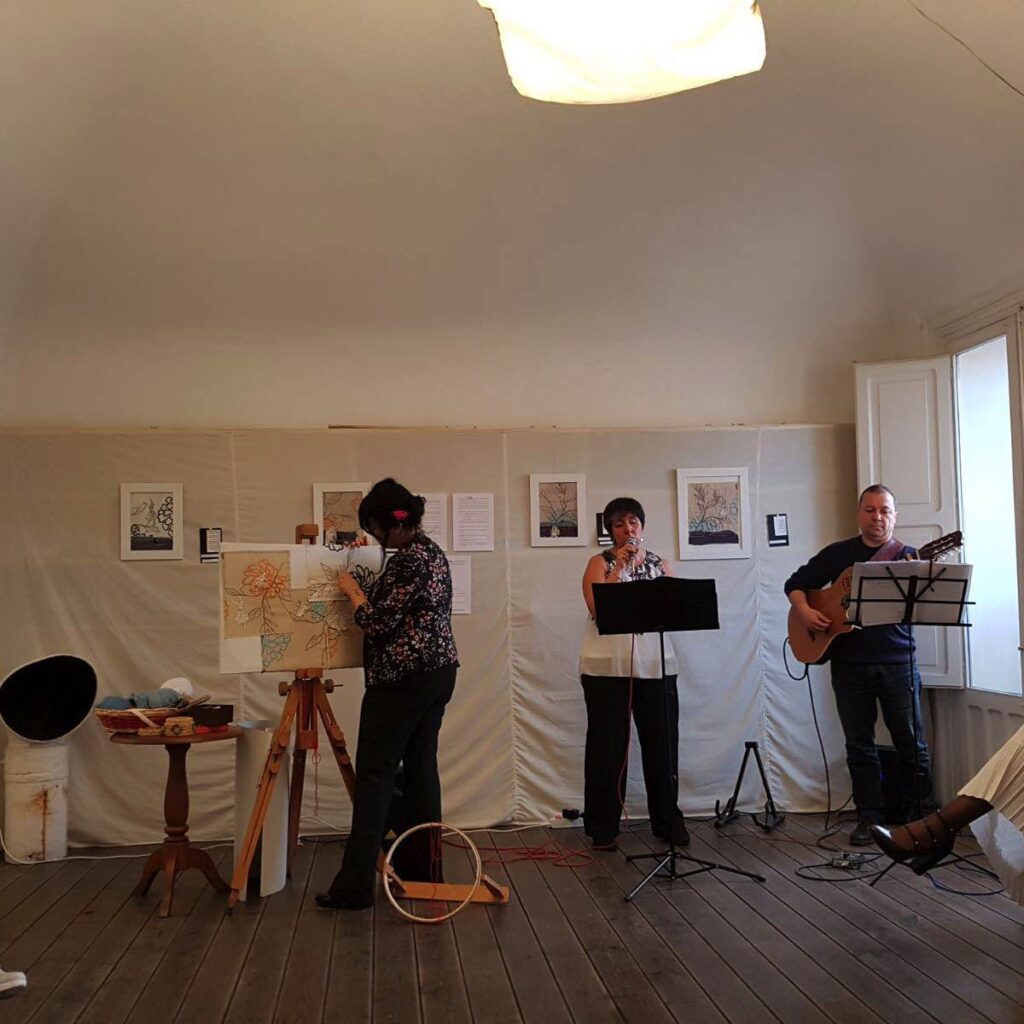 Fili D'incanto- Performance Artistica- Poesia- Musica E Arte- Cucidipinti- Song Of The Sea