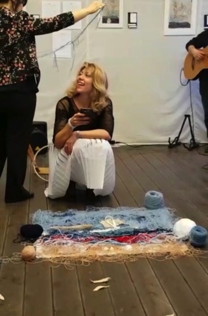 Fili D'incanto- Performance Artistica- Poesia- Musica E Arte- Cucidipinti- Song Of The Sea